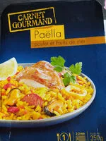 Mängden socker i Paella poulet et fruits de mer