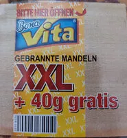 Mängden socker i Gebrannte Mandel XXL