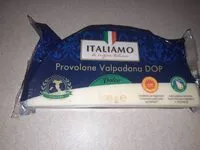 Mängden socker i Provolone Valpadana DOP