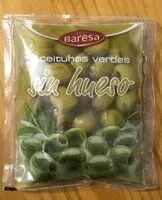 Mängden socker i Aceitunas verdes sin hueso