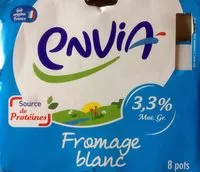 Mängden socker i Fromage Blanc 3,3%
