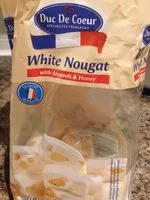 Mängden socker i White nougat almonds