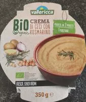 Mängden socker i Crema di ceci con tismarino