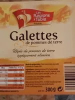 Mängden socker i Galettes de pommes de terre