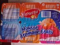 Mängden socker i Mousse au fromage frais