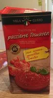 Mängden socker i Purée de tomates