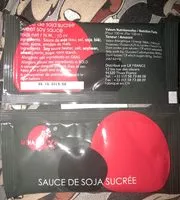Mängden socker i Sauce soja Sucrée
