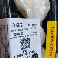 Mängden socker i Boule de coco