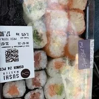 Mängden socker i Sushi