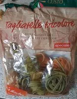 Mängden socker i Tagliatelles tricolores