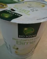 Mängden socker i Joghurt, Birne