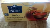 Mängden socker i Lord Nelson Rooibos Vanille