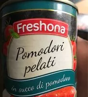 Mängden socker i Pomodori pelati