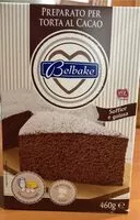 Mängden socker i Preparato per torta al cacao