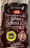 Mängden socker i Salame felino igp