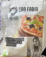 Mängden socker i Schnittfeste Mozzarella gerieben