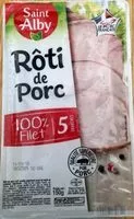 Mängden socker i Rôti de porc 100% filet