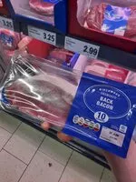 Mängden socker i Unsmoked Thick Cut Back Bacon
