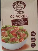 Mängden socker i Foies de volaille