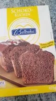 Mängden socker i Backen Backmischung Schokokuchen