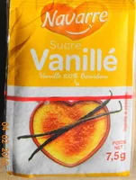 Mängden socker i Sucre Vanillé