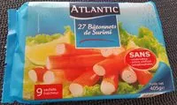 Mängden socker i 27 Bâtonnets de Surimi