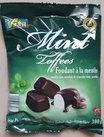 Mängden socker i Mint Toffees