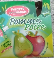 Mängden socker i Compote en gourde pomme-poire