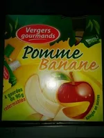 Mängden socker i Compote en gourdes Pomme Banane