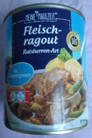Mängden socker i Fleischragout Ratsherren-Art