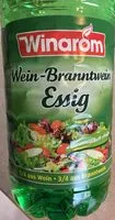 Mängden socker i Wein-Branntwein Essig
