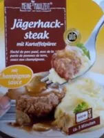 Mängden socker i Jägerhacksteak mit Kartoffelpüree