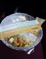 Mängden socker i Bulgour fin, chèvre et fèves de soja