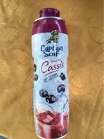 Mängden socker i Sirop de cassis