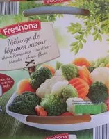 Mängden socker i Mélange de légumes vapeur