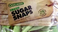 Mängden socker i fresh sugar snaps
