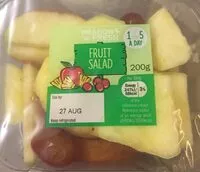 Mängden socker i Fruit salad