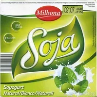 Mängden socker i Postre de soja natural