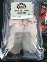 Mängden socker i Hauts de cuisse poulet