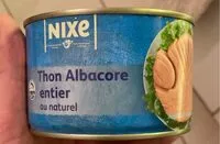 Mängden socker i Thon albacore au naturel