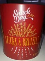 Mängden socker i Stick & Bretzels