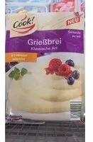 Mängden socker i Grießbrei Klassische Art