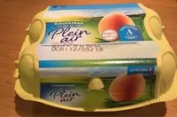 Mängden socker i 6 Oeufs FRAIS • PLEIN AIR