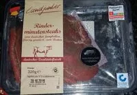Mängden socker i Rinder-Minutensteaks
