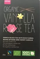 Mängden socker i Hema Organic Vanilla Rose Tea