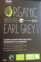 Mängden socker i Organic delicate earl grey