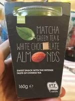 Mängden socker i Matcha green tea & white chocolate almonds