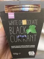 Mängden socker i White chocolate Black Currant