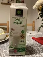 Mängden socker i Frische Bio Vollmilch