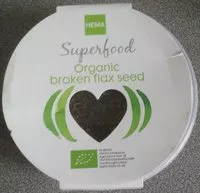 Mängden socker i Superfood organic broken flax seed